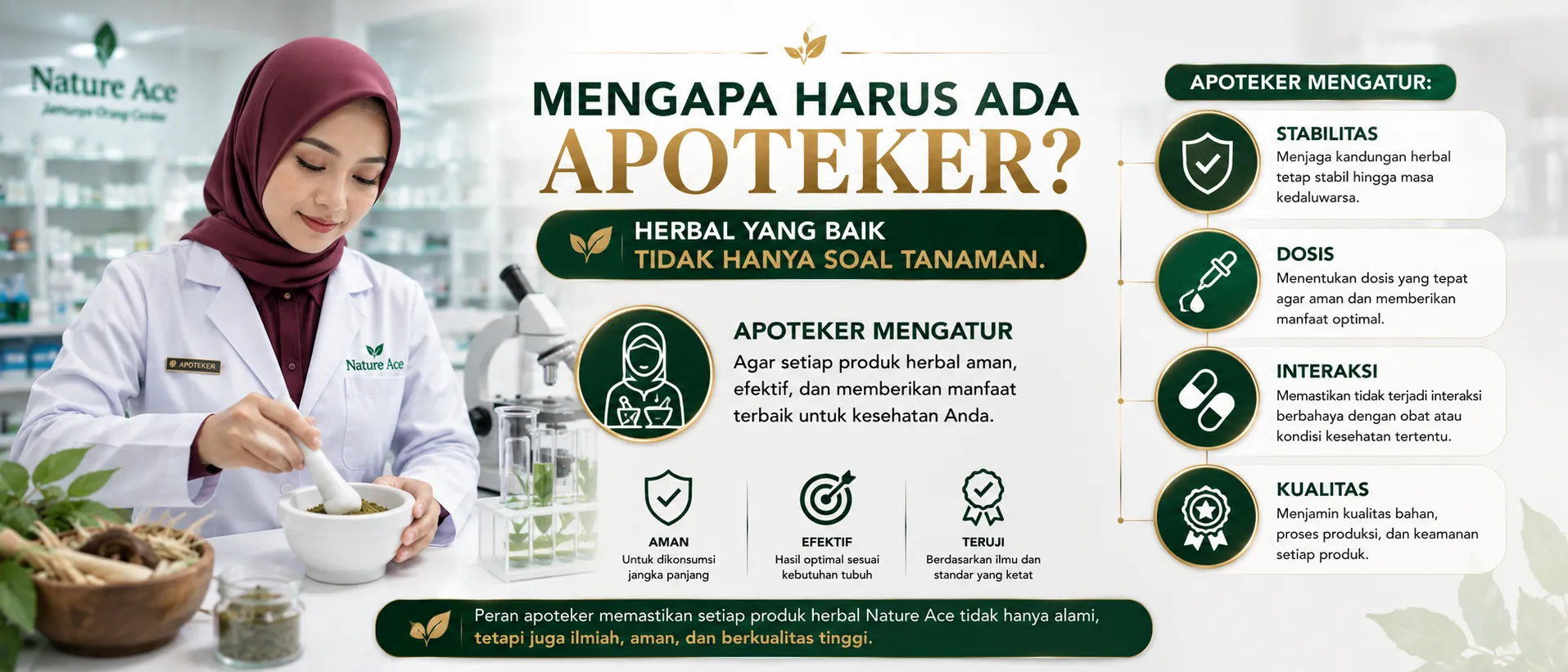 Mengapa Harus Ada Apoteker